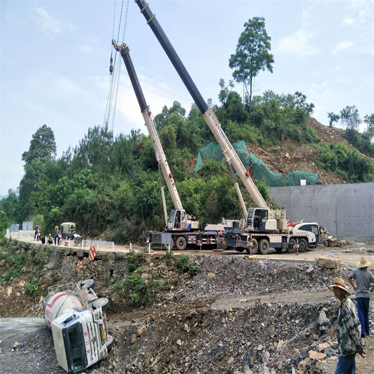 钦州钦州24小时应急道路救援吊装吊装现场实拍